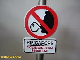 قوانین-سختگیرانه-سنگاپور-درباره-آدامس!